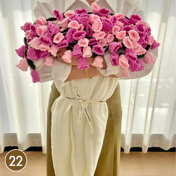 Blooming Bouquet Blankets - Flowers - Fuchsia Roses
