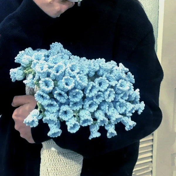 Blooming Bouquet Blanket - Sun Flower - Blue