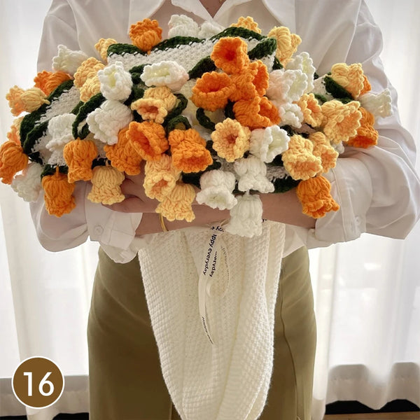 Blooming Bouquet Blankets - Flowers - Orange & White Daisies