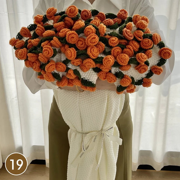 Blooming Bouquet Blankets - Flowers - Terracotta Roses