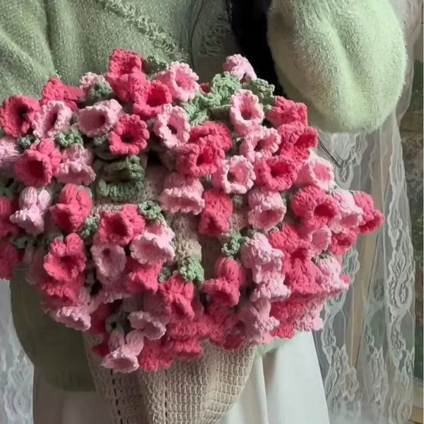 Blooming Bouquet Blanket - Sun Flower - Three-color pink