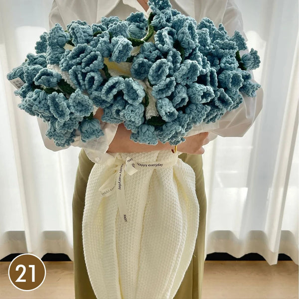 Blooming Bouquet Blankets - Flowers - Teal Flowers