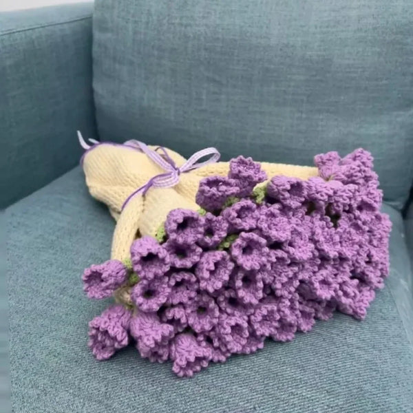 Blooming Bouquet Blanket - Sun Flower - Purple